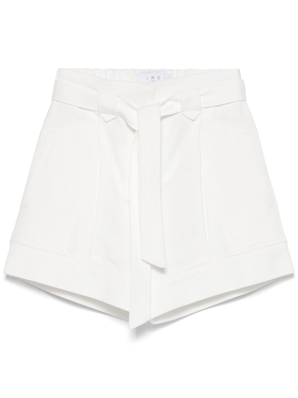 HANNOUWP30WHI02 HANNOU 코튼 블렌드 쇼츠